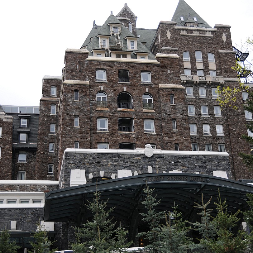 DSC_0306 Kanada; Alberta; Banff; Nationalpark; The Fairmont Banff Springs Hotel Canadian Pacific Hotels war eine Abteilung des Konzerns Canadian Pacific Railway (CPR),...